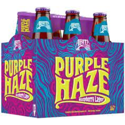 Product ABITA PURPLE HAZE RASPBERRY 12OZ 6PK CAN