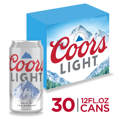 Product COORS  12 OZ 30 PK CAN