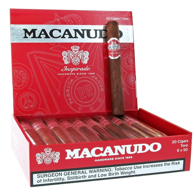 Product MACANUDO INSPIRADO RED  TORO CIG