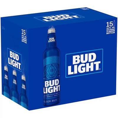 Product BUD LIGHT 16 OZ 15PK AL