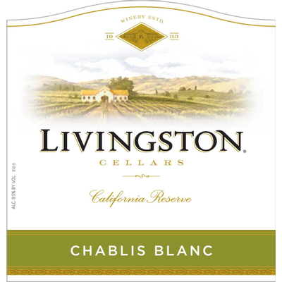 Product LIVINGSTON CHABLIS BLANC 1.5L