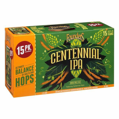 Product FOUNDERS CENTENNIAL IPA 15/12 CAN