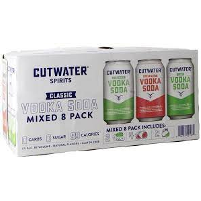 Product CUTWATER VARIETY 8 PACK 