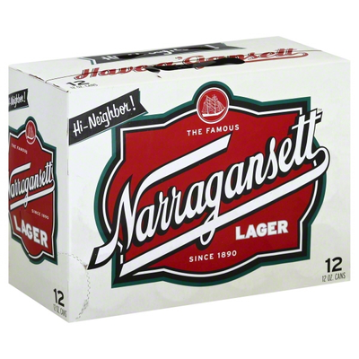 Product NARRAGANSET LAGER 12 OZ