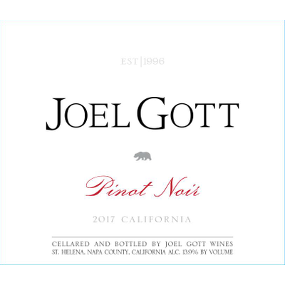 Product JOEL GOTT PINOT NOIR 750 ML