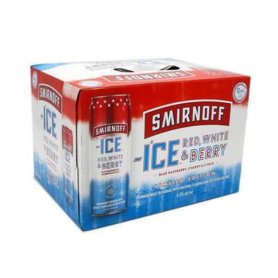 Product SMIRNOFF ICE RED WHITE & BERRY 12 OZ 12 PK CAN