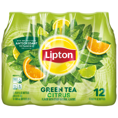 Product LIPTON GREEN TEA CITRUS 16.9