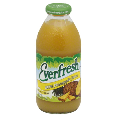Product EVERFRESH PINEAPPLE JUICE 16 OZ