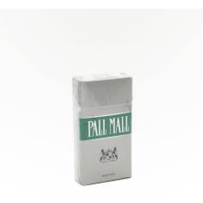 Product PALL MALL MENTHOL SILVER 100 BX