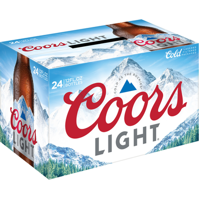 Product Coors Light Bottle 24pk