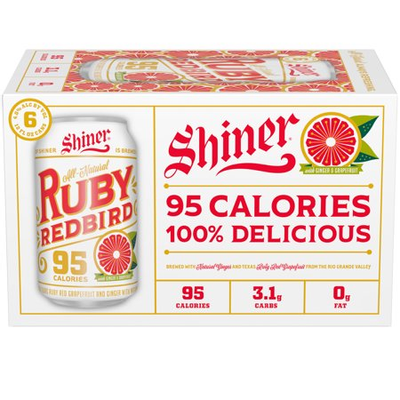 Product SHINER RUBY REDBIRD 6PK CAN