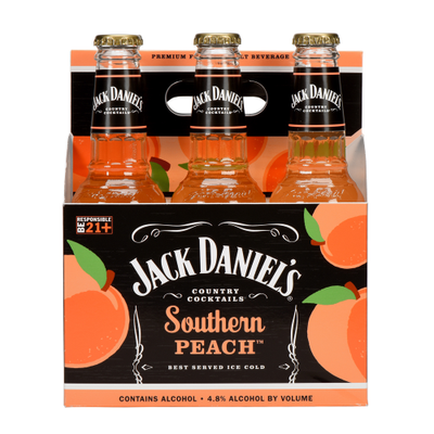 Product JACK  DANIELS PEACH 6PK 12 OZ
