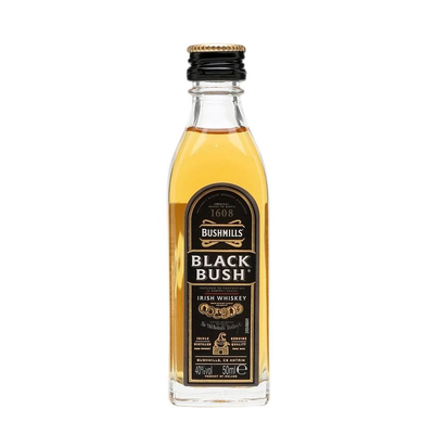 Product BUSHMILLS BLACK BUSH WHISKEY 50 ML