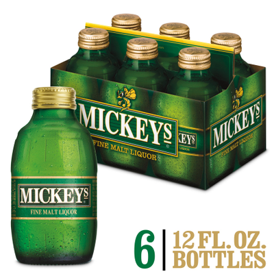 Product MICKEYS BOTTLE 6PK 12 OZ