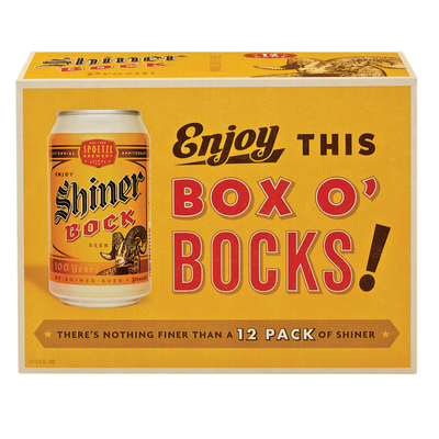 Product SHINER BOCK  CAN 12/24Z