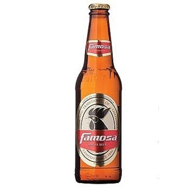 Product FAMOSA LAGER BEER 12 OZ BEER 4,6, AND 8 PACKS