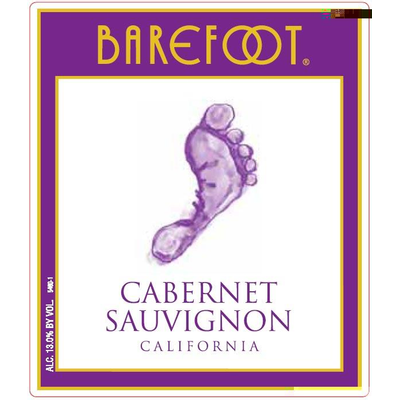 Product BAREFOOT CABERNET SAUVIGNON 750ML