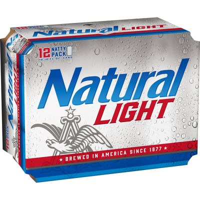 Product NATURAL LIGHT 12PK CAN 12 OZ