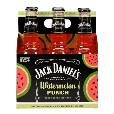 Product JACK  DANIELS WATERMEL 6PK 12 OZ