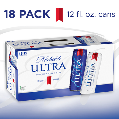 Product MICHELOB ULTRA CAN 18PK 12 OZ