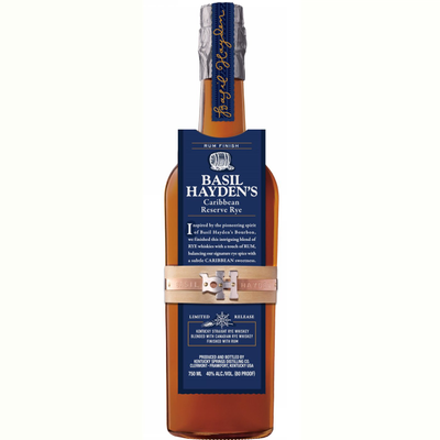 Product BASIL HAYDEN CARIBBEAN RESERVE RYE 750ML