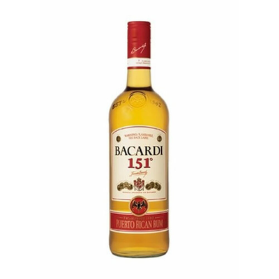 Product BACARDI  151 RUM 750ML