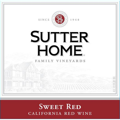 Product SUTTER HOME RED MOSCATO 187 M
