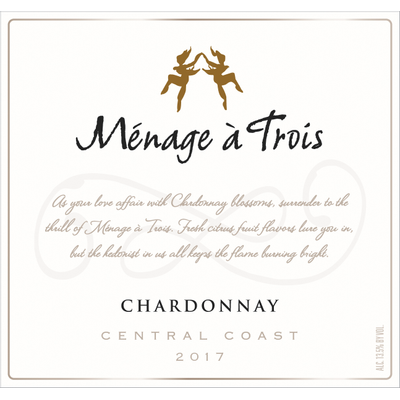 Product MENAGE A TRIOS CHARDONNAY 750ML