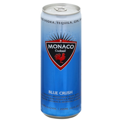Product MONACO BLUE CRUSH 12OZ CAN