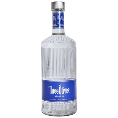 Product THREE OLIVES VODKA 750ML