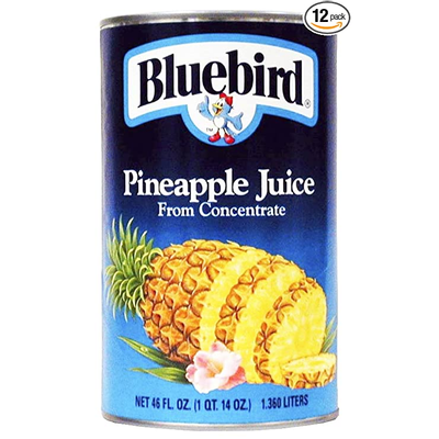 Product BLUEBIRD PINEAPPLE 12 OZ