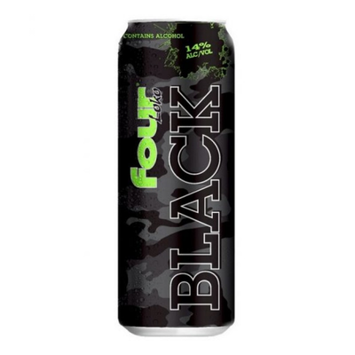 Product FOUR LOKO BLACK 24 OZ  SINGLE CAN