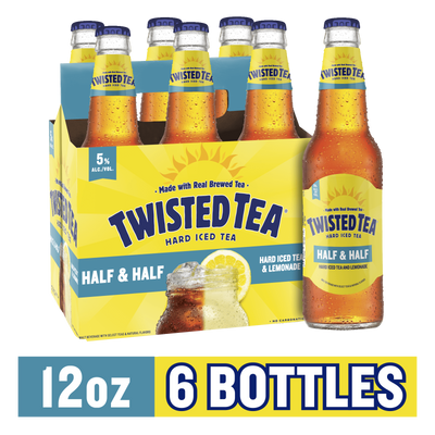 Product TWISTED TEA LEMONADE BOTTLE 6PK 12 OZ