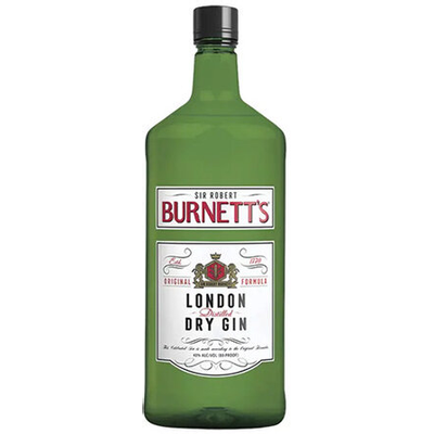 Product BURNETT'S GIN 750ML TRAVELERS