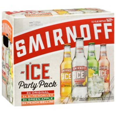 Product SMIRNOFF ICE TWIST GR BOTTLE  6PK 12 OZ