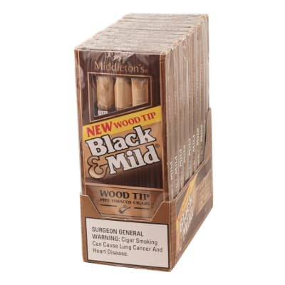 Product BLACK & MILD 5 PACK WOOD