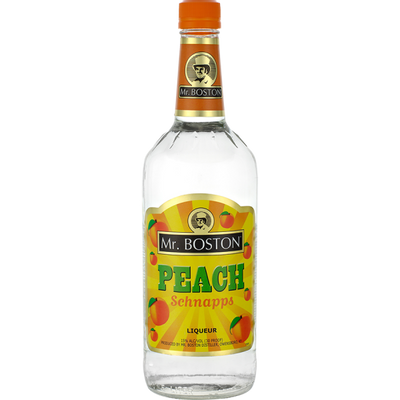 Product MR. BOSTON PEACH SCHNAPPS 1 L