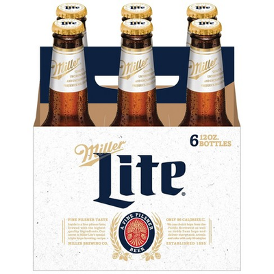 Product MILLER LITE STEINE 6PC 12OZ BO