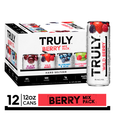 Product TRULY BERRY MIX  12PK CAN 12 OZ